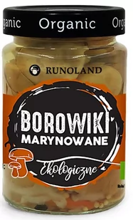 Runoland Borowik marynowany BIO 300g - Warzywa w marynacie - miniaturka - grafika 1