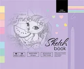 Przybory szkolne - Szkicownik 197x145/48K 100g TW FRESH - miniaturka - grafika 1