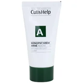Kremy do twarzy - CutisHelp Health Care A Acne konopny krem na noc do skóry z problemami 30 ml - miniaturka - grafika 1