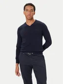 Swetry męskie - Guess Sweter M5YR27 Z0122 Granatowy Slim Fit - miniaturka - grafika 1