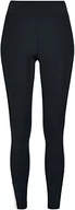 Legginsy - Urban Classics Damskie legginsy Ladies Color Block, spodnie sportowe dla kobiet z kontrastującymi wstawkami kolorystycznymi, dostępne w 2 kolorach, rozmiary XS - 5XL, czarny/biały, XXL - miniaturka - grafika 1
