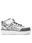 Buty dla chłopców - Skechers Sneakersy Color Blitz 403500L/WBK Biały - miniaturka - grafika 1