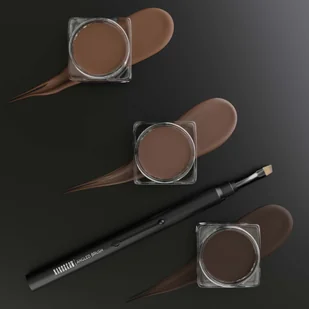 Nanobrow Eyebrow Pomade Dark Brown - Akcesoria i kosmetyki do stylizacji brwi - miniaturka - grafika 5