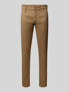 Chinosy o kroju skinny fit z kieszeniami z tyłu - Spodnie męskie - miniaturka - grafika 1