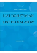 Religia i religioznawstwo - List do Rzymian   List do Galatów - miniaturka - grafika 1