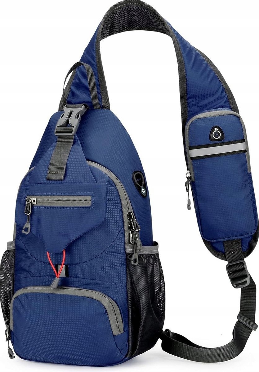 PLECAK SLING TORBA NA RAMIĘ NERKA SASZETKA MIEJSKA UNISEX WIELOFUNKCYJNA