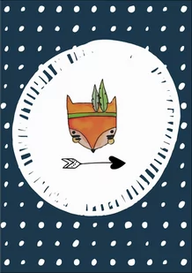 fox - plakat Wymiar do wyboru: 40x50 cm - Plakaty fox - plakat Wymiar do wyboru: 40x50 cm - Plakaty - miniaturka - grafika 1