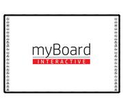 Tablice interaktywne - myBOARD Black 90 Ceramic Panorama (IB-90 C) - miniaturka - grafika 1