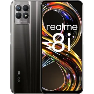 Realme 8I 4GB/64GB Dual Sim Czarny - Telefony komórkowe - miniaturka - grafika 1