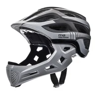 Kaski rowerowe - Kask Rowerowy Meteor Ff49 M 48-56 Cm Szary - miniaturka - grafika 1