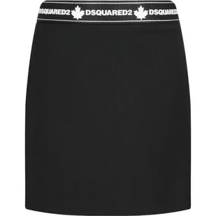 Dsquared2 Wełniana spódnica - Sukienki i spódniczki dla dziewczynek - miniaturka - grafika 1