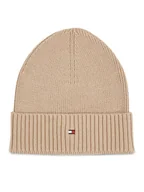 Czapki męskie - Tommy Hilfiger Czapka Flag AM0AM12796 Beżowy - miniaturka - grafika 1