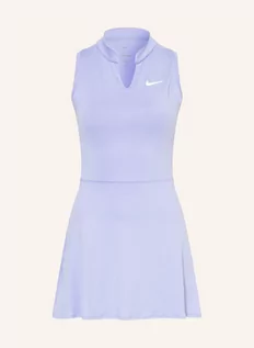 Sukienki - Nike Sukienka Tenisowa Court Dri-Fit Victory violett - grafika 1