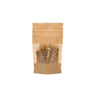 Folia, papier śniadaniowy, serwetki - Woreczki DOYPACK eko 250 ml ze struną i okienkiem (10 szt) - wzór DOYEKO1 - miniaturka - grafika 1
