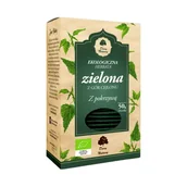 Odchudzanie i oczyszczanie - DARY NATURY Dary Natury herbata zielona z pokrzywą EKO x 25 sasz - miniaturka - grafika 1