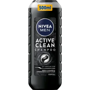 Nivea Men Szampon Active Clean - Szampony dla mężczyzn - miniaturka - grafika 1