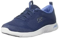 Trampki damskie - Skechers Damskie tenisówki Arch FIT Refine, granatowe, 5,5 UK - miniaturka - grafika 1
