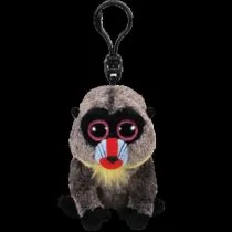 Ty Meteor meteor BEANIE BOOS brelok WASABI BABOON małpka 8,5cm 36563 - Breloczki dla dzieci - miniaturka - grafika 1