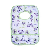 Śliniaki i fartuszki - Akuku AL-BiS śliniak na rzep A1360 x 1 szt - miniaturka - grafika 1