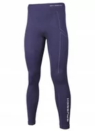 Bielizna sportowa męska - Brubeck Spodnie męskie EXTREME WOOL granatowe r XL LE11120) - miniaturka - grafika 1