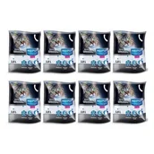 Żwirek dla kotów - Żwirek Silikonowy bezpyłowy dla kota 8 x 3,8L HILTON - miniaturka - grafika 1