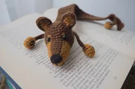 Zakładki do książek - Zakładka do Książki DOBERMAN BRĄZOWY - miniaturka - grafika 1