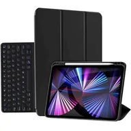 Etui do tabletów - Etui Alogy Klawiatura Bluetooth Touchpad 4w1 Magnetyczne Pencil do Apple iPad Pro 11 2021 Czarne - miniaturka - grafika 1