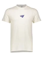 Koszulki sportowe męskie - Reebok Koszulka sportowa w kolorze kremowym - miniaturka - grafika 1