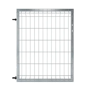 Furtka Modus 100x120 cm lewa srebrna Naterial - Ogrodzenia - miniaturka - grafika 1