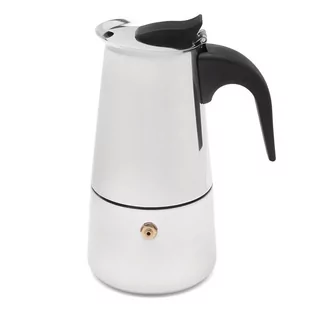 Tadar KAWIARKA DO ESPRESSO MODERNO STAL NIERDZEWNA 240 ML 4 FILIŻANKI STALOWA 5907558708134 - Zaparzacze i kawiarki - miniaturka - grafika 1