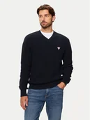 Swetry męskie - Guess Sweter M4BR33 Z3HM1 Granatowy Regular Fit - miniaturka - grafika 1