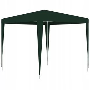 vidaXL Namiot imprezowy, 2,5x2,5 m, zielony, 90 g/m - Pawilony ogrodowe - miniaturka - grafika 1