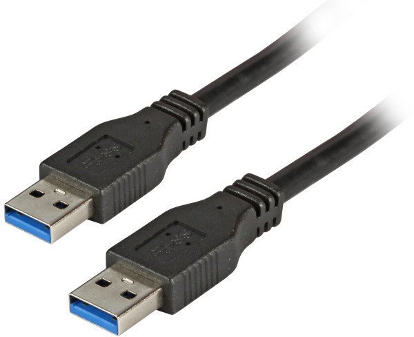 EFB USB3.0 Anschlusskabel A-A St.-St. 5,0m schwarz Classic