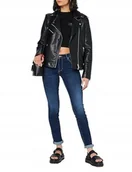 Spodnie damskie - S.OLIVER NIEBIESKIE JEANSY RURKI DAMSKIE DŁUGIE 46/32 JPA - miniaturka - grafika 1