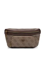 Nerki - Guess Saszetka nerka Vezzola Smart Mini Bags HMEVZL P3231 Beżowy - miniaturka - grafika 1