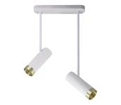 Lampy sufitowe - Oświetlenie punktowe PORTO 2xGU10/10W/230V białe - miniaturka - grafika 1