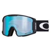 Gogle narciarskie - Gogle Na Skuter Śnieżny Oakley Line Miner L Chex Czarny Pasek Niebieski/Czarny - miniaturka - grafika 1