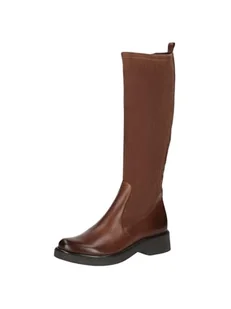 Caprice Damskie buty z ciepłą podszewką 9-26505-43 modne kozaki, Cognac Comb, 39 EU, Cognac Comb, 39 EU - Kozaki damskie - miniaturka - grafika 1