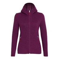 Bluzy damskie - SALEWA Damska bluza z wełny, kolorowa - miniaturka - grafika 1