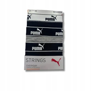 Puma Stringi Basic 3-Pack 93533707 R M - Majtki damskie - miniaturka - grafika 1