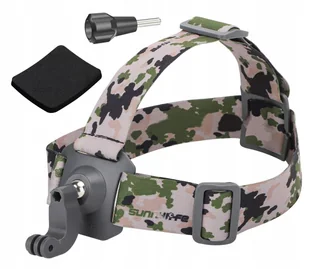 Head Mount Uchwyt Opaska Mocowanie Na Głowę + Głowica Kulowa 3d Do Kamer Gopro Sjcam Xiaomi Dji Insta360 / Td672-m - Akcesoria do kamer sportowych - miniaturka - grafika 1