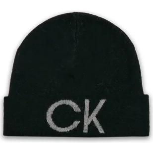Calvin Klein Wełniana czapka ELEVATED MONOGRAM - Czapki damskie - miniaturka - grafika 1