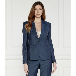 BOSS BLACK Wełniana marynarka Januri | Slim Fit - Marynarki i żakiety damskie - miniaturka - grafika 1