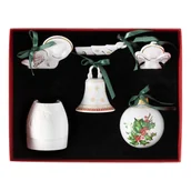 Świeczniki - Zestaw Holly ze świecznikiem i bombką G753 - miniaturka - grafika 1