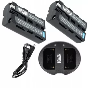 ZESTAW ŁADOWARKA DUAL+2 BATERIE DO SONY NP-F570 F550 - Ładowarki i akumulatory - miniaturka - grafika 1