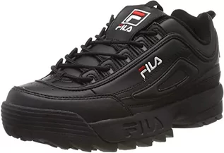 Sneakersy męskie - FILA Męskie sneakersy Disruptor Men, czarny, 47 EU - grafika 1