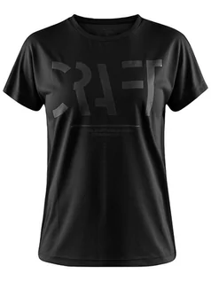 Koszulki sportowe damskie - Craft Koszulka sportowa "Eaze" w kolorze czarnym - grafika 1