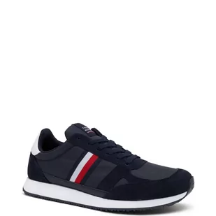 Tommy Hilfiger Sneakersy LO VINTAGE MI | z dodatkiem skóry - Sneakersy męskie - miniaturka - grafika 1