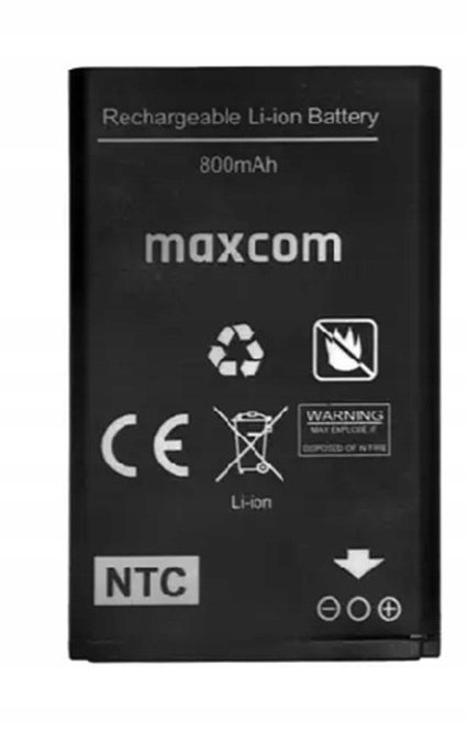 NOWA ORYGINALNA BATERIA MAXCOM MM823 MAXCOM COMFORT MM824