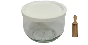 Zestaw Słoików Weck Pojemność 580 Ml Średnica 100mm 6 Sztuk + Plastikowe Wieka, Miarka / Weck - Pojemniki kuchenne - miniaturka - grafika 1